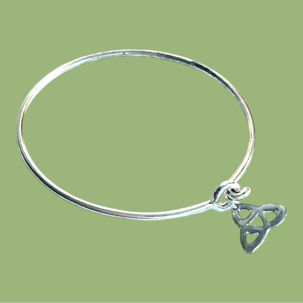 Genuine Silver Celtic Symbol Bracelet Vintage